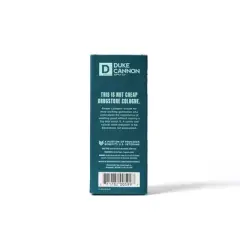 Duke Cannon Supply Co. Proper Cologne for Men - Seawolf Scent of Driftwood and Coastal Air - 1.7 fl oz