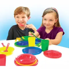 Kidzlane Kids and Toddler Dishes - Multicolored
