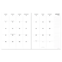 TF Publishing 2024 Monthly Planner 11"x9" Stripe