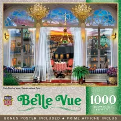 MasterPieces 1000 Piece Jigsaw Puzzle - Paris Rooftop View - 19.25"x26.75"