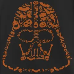 Girl's Star Wars: A New Hope Darth Vader Halloween Icons T-Shirt