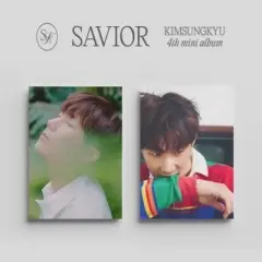 Kim Sungkyu - Savior - incl. 80pg Photobook, Sticker, Postcard, Seal Sticker + Photocard (CD)