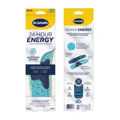 Dr. Scholl's 24-Hour Energy Multipurpose Insoles, Trim to Fit, Men's Shoe Size 8-14 - 1 Pair