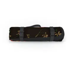 Camilla Foss Midnight Flourish Picnic Blanket - Deny Designs