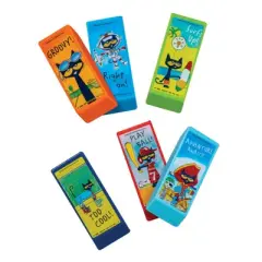 Geddes Pete the Cat Beveled Eraser - 24 per box