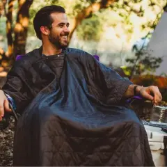 Kammok Field Blanket, Convertible and Wearable Sleeping Bag, Water Resistant Microfleece, Ripstop Nylon, With Stuff Sack, For Camping