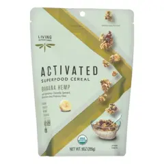Living Intentions Activated Banana Hemp Superfood Cereal - Case of 6/9 oz
