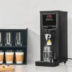 VEVOR Commercial Water Boiler, Electric Hot Water Dispenser with 316 Stainless Steel Heating Tube, 1500W Fast Heating 50L per Hour Hot Water Boiler