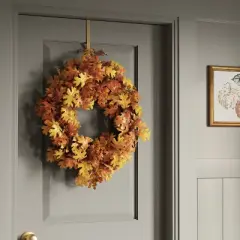 Oak Leaf Fall Wreath - Threshold&trade;