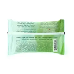 Earth Therapeutics Makeup Remover Wipes - Tea Tree - 15ct