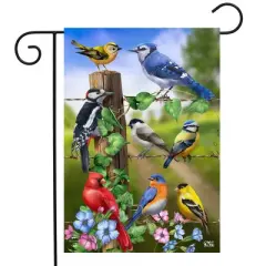 Briarwood Lane Spring Garden Flag 12x18 For Outdoor Country Birds For Spring Garden Flag Flags For Outside
