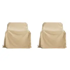 Coolbibila-Weather-Resistant Sofa Cover For Outdoor, Furniture Covers With UV-Resistant Fabric, 3 Seater Sofa Cover For Comprehensive Protection