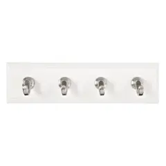 Command 6 Strips Quartz Key Decorative Hook Rack