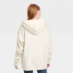 Women's Mickey Mouse Graphic Hoodie - Cream