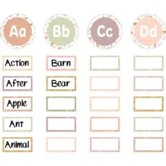 Teacher Created Resources&reg; Terrazzo Tones Word Wall Bulletin Board Set, 125 Pieces