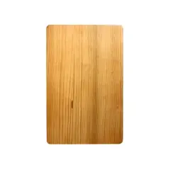 Slickblue Bowling Lane Shaped Pine Wood Board, 11.5"x18" &ndash; Perfect for Sports-Themed Parties & Snacks