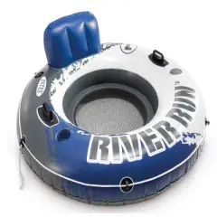 Intex River Run I Sport Lounge, Inflatable Water Float, 53" Diameter