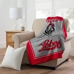 NCAA New Mexico Lobos 46''x60'' Leadership Micro Throw Blanket