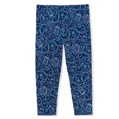Nickelodeon Girl's 3-Pack Let's Think! Blue's Clues Ruffle Sleeve Tops and Patterned Legging Pant Set for Toddlers