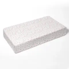 Bacati - Baseball Red/Gray Muslin 100 percent Cotton Universal Baby US Standard Crib or Toddler Bed Fitted Sheet