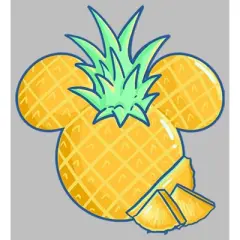 Women's Mickey & Friends Pineapple Logo T-Shirt