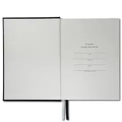 Wit & Delight 2024 Planner 8.75"x6.25" Weekly/Monthly Linen Black