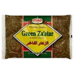 Ziyad Thyme Green Zatter - 16 oz (Pack of 6)