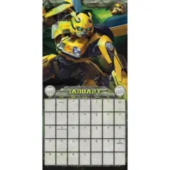Trends International Inc. 2023-24 Wall Calendar 12"x12" Transformers: Rise of the Beasts