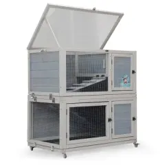 Weatherproof Wooden Rabbit Hutch