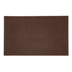 Winco Bar Service Mat Plastic Professional Bar Glass Serving Spill Mat