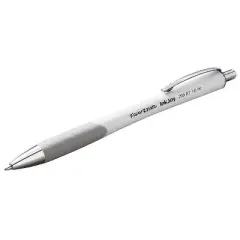Paper Mate InkJoy 700 RT Retractable Ballpoint Pen 1mm Blue Ink White Barrel Dozen 1951346