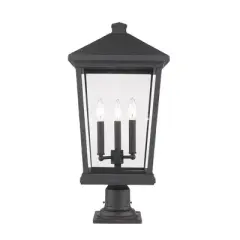 Z-Lite Beacon 3 - Light Post Light in  Oil Rubbed Bronze