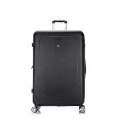 DUKAP Crypto Lightweight Hardside Large Checked Spinner Suitcase