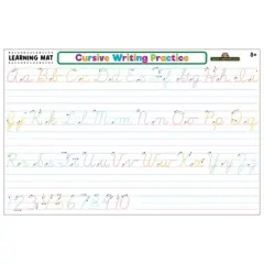 Teacher Created Resources Cursive Writing Practice Learning Mat