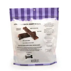 Three Dog Bakery Meaty Filet Strips Duck with Cranberry Jerky Dog Treats - 12oz