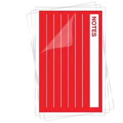 Fellowes Thermal Pouches Index Card 100/Pack 52017