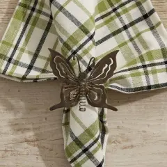 Park Designs Butterfly Napkin Ring Set of 4