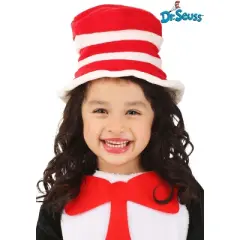 HalloweenCostumes.com    Dr. Seuss Cat in the Hat Costume Hat for Toddlers, Red/White