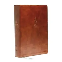 Young Women Love God Greatly Bible: A Soap Method Study Bible (Net, Brown Leathersoft, Comfort Print) - by  Thomas Nelson (Leather Bound)