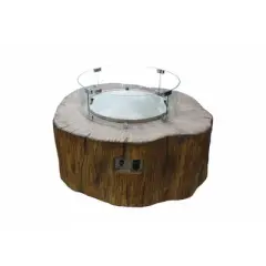 Manchester 21"x21" Rectangle Stainless Steel Lid for Outdoor Fire Pit Table - Elementi