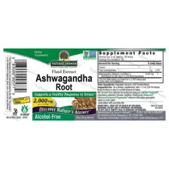 Nature's Answer AF Ashwagandha Withania, Dietary Supplement, 2 oz