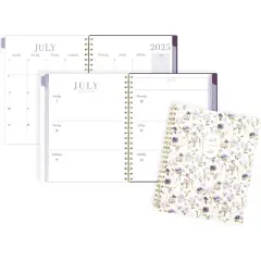 Leah Bisch for Cambridge 2025-2026 Weekly/Monthly Planner 3/4"x 9-3/8"x11" Pettie Floral