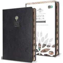 Biblia Reina Valera 1960 Letra Grande. S&iacute;mil Piel. (Paperback)