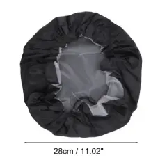 Unique Bargains Women's Adjustable Bath Cap for Bathroom 1 Pc