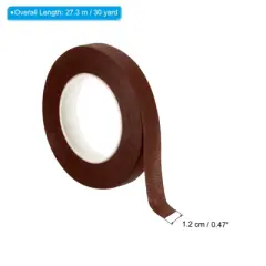 Unique Bargains Waterproof Colorfast Elastic Crepe Paper Flowers Bouquets Tapes 12 Pcs