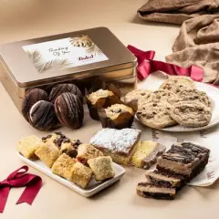 Gourmet Gift Baskets, Rugelah and Cookies Gift Baskets, Get Well Soon Food Gift Baskets for Women, Daughter, Sister, and Mom by Dulcet Gift Baskets