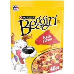 Beggin' Pizza Chewy Bacon & Pork Flavor Dog Treats - 48oz