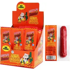 Hannah's 1.7oz Mex Sausages (No Pork) 20-ct Boxes - 2 Boxes