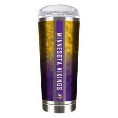 NFL Minnesota Vikings 18oz Geometric Travel Tumbler