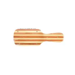 Bass Brushes Men's Hair Brush Wave Brush with 100% Pure Premium Natural Boar Bristle SOFT  Pure Bamboo Handle Classic Club/Wave Style